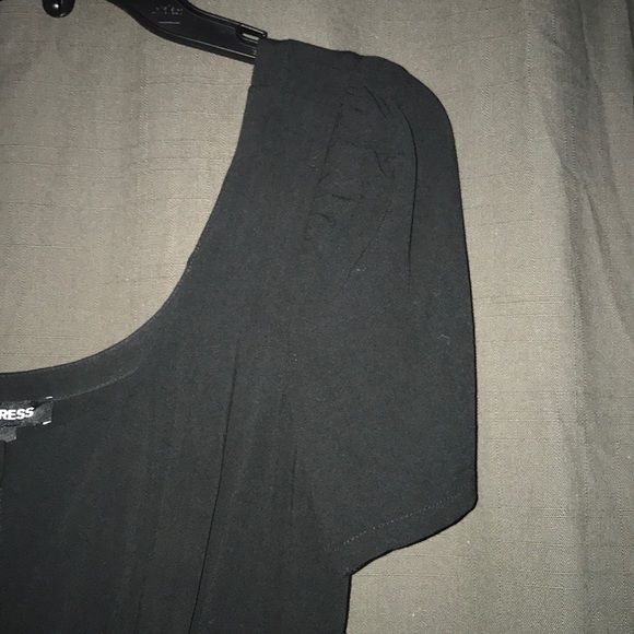 Black buttoned dress - Picture 3 of 4